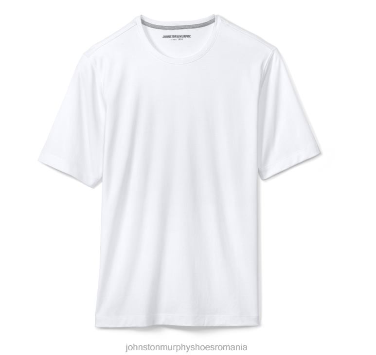 alb 6FF4F624 bărbați Johnston  Murphy tricou esential îmbrăcăminte