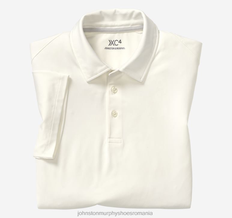 alb 6FF4F664 bărbați Johnston  Murphy Polo de performanță solidă xc4 îmbrăcăminte