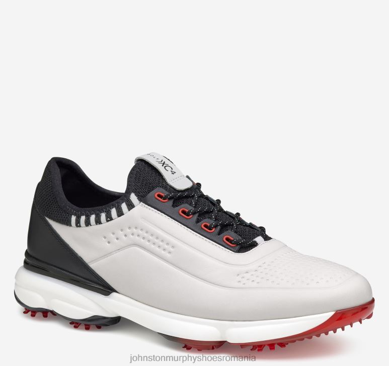 alb full grain/tricot negru 6FF4F211 bărbați Johnston  Murphy xc4 gt4 luxe u-throat pantofi