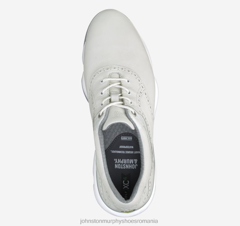 alb/alb rezistent la apa full grain 6FF4F214 bărbați Johnston  Murphy şa xc4 gt1-luxe pantofi