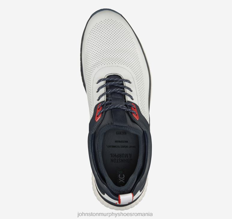 alb/bleumarin plin 6FF4F28 bărbați Johnston  Murphy hibrid xc4 h1-luxe pantofi