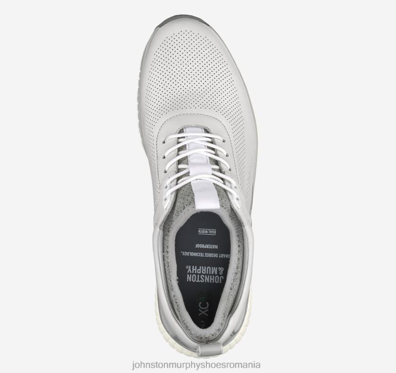 alb/gri full grain 6FF4F151 bărbați Johnston  Murphy hibrid xc4 h1-luxe pantofi