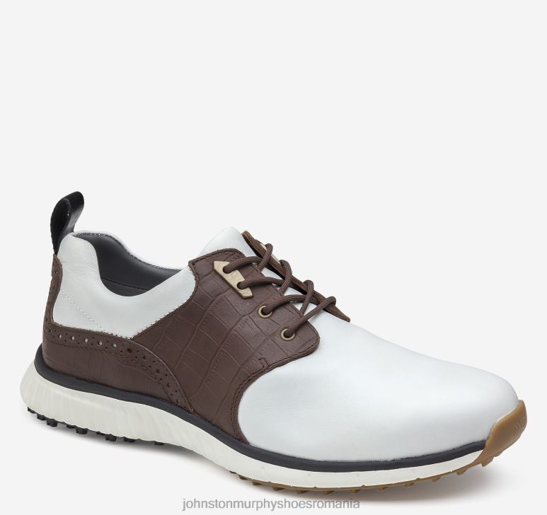 alb/mahon imprimat croco-granul întreg 6FF4F364 bărbați Johnston  Murphy şa hibrid xc4 h2-luxe pantofi