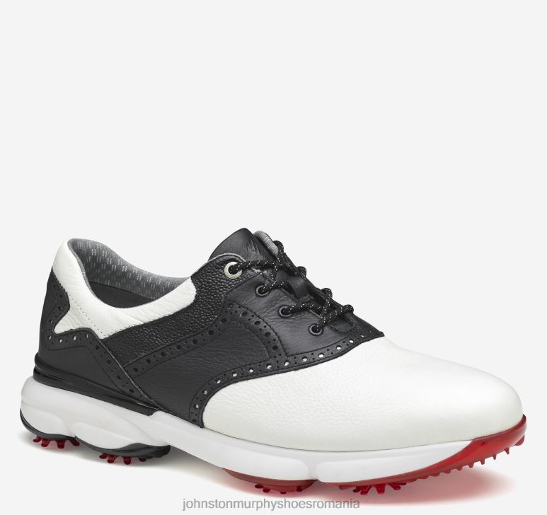 alb/negru rezistent la apa full grain 6FF4F257 bărbați Johnston  Murphy şa xc4 gt1-luxe pantofi
