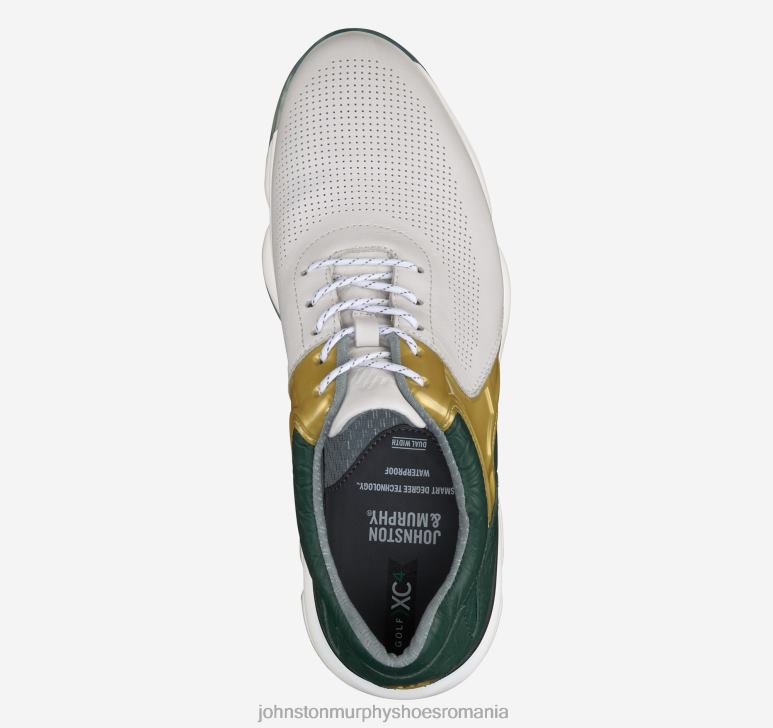 alb/verde full grain 6FF4F272 bărbați Johnston  Murphy xc4 gt2 luxe u-throat pantofi