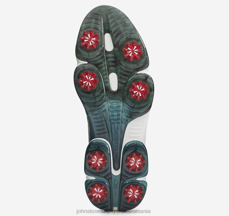 alb/verde full grain 6FF4F272 bărbați Johnston  Murphy xc4 gt2 luxe u-throat pantofi