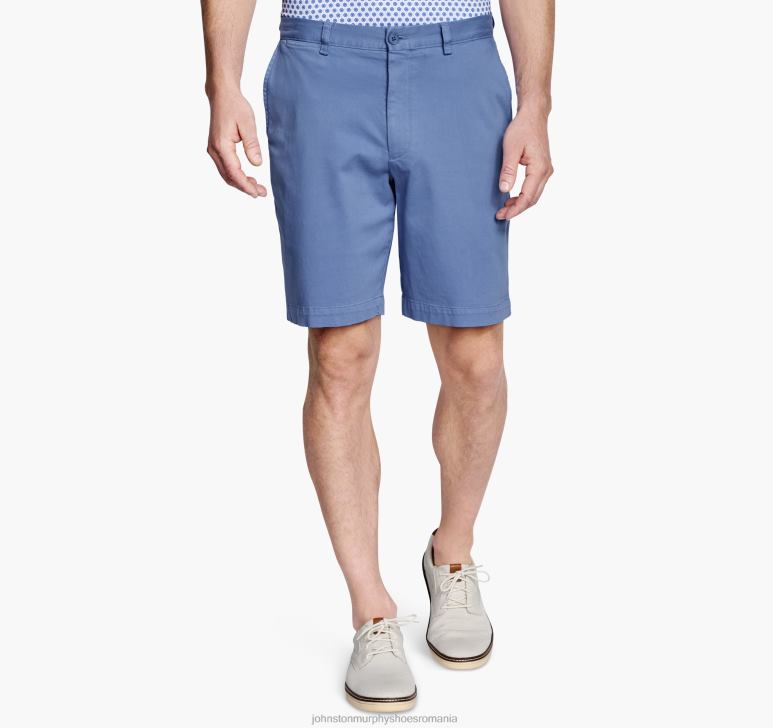 albastru 6FF4F431 bărbați Johnston  Murphy pantaloni scurți chino spălați îmbrăcăminte