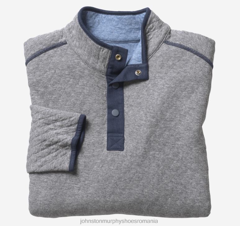 albastru deschis/gri erica 6FF4F848 bărbați Johnston  Murphy sferturi reversibile îmbrăcăminte