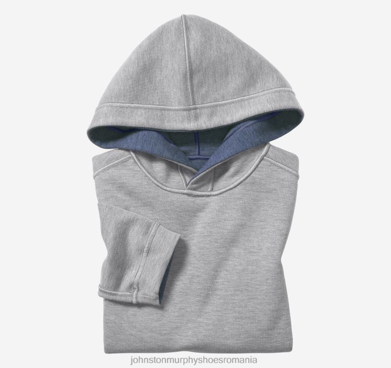 albastru/gri deschis 6FF4F1376 băiat Johnston  Murphy hanorac solid reversibil pentru băieți îmbrăcăminte