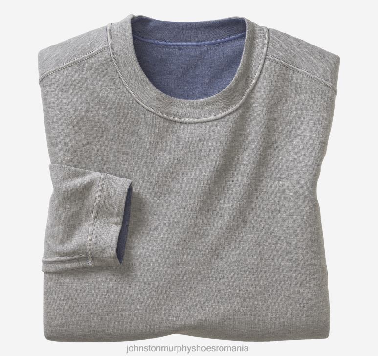 albastru/gri deschis 6FF4F781 unisex Johnston  Murphy decolteu reversibil cu maneci lungi îmbrăcăminte