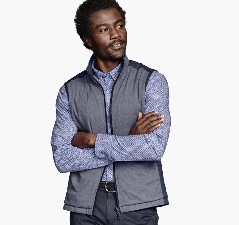 bleumarin/albastru erica 6FF4F851 bărbați Johnston  Murphy vesta reversibila xc4 îmbrăcăminte