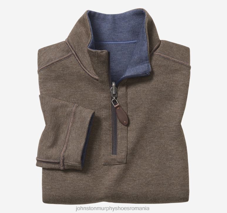bleumarin/maro 6FF4F1366 băiat Johnston  Murphy fermoar solid reversibil pentru băieți îmbrăcăminte