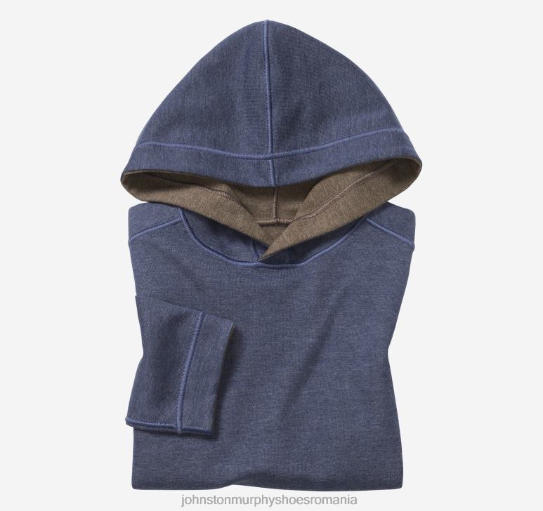 bleumarin/maro 6FF4F1372 băiat Johnston  Murphy hanorac solid reversibil pentru băieți îmbrăcăminte
