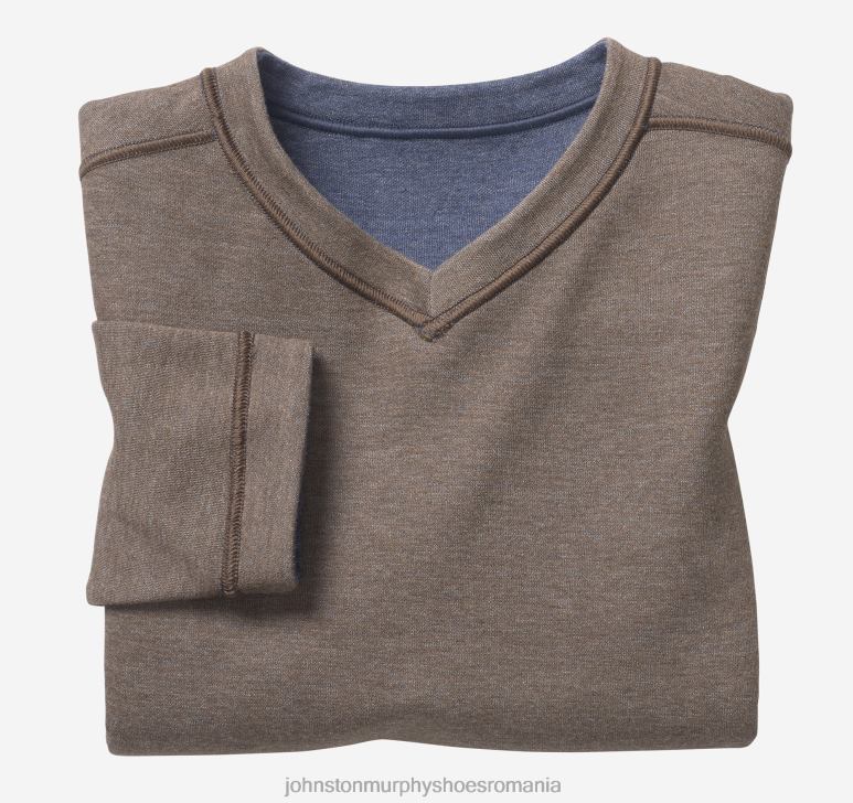 bleumarin/maro 6FF4F1430 băiat Johnston  Murphy baieti cu decolteu in V reversibil îmbrăcăminte