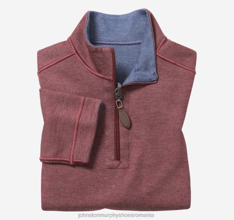 boabe/albastru 6FF4F1371 băiat Johnston  Murphy fermoar solid reversibil pentru băieți îmbrăcăminte