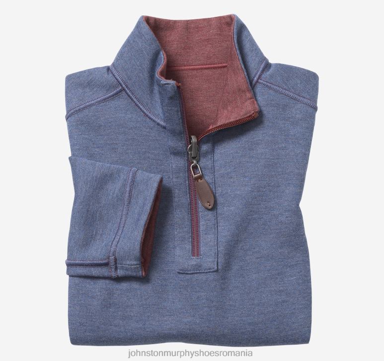 boabe/albastru 6FF4F1371 băiat Johnston  Murphy fermoar solid reversibil pentru băieți îmbrăcăminte