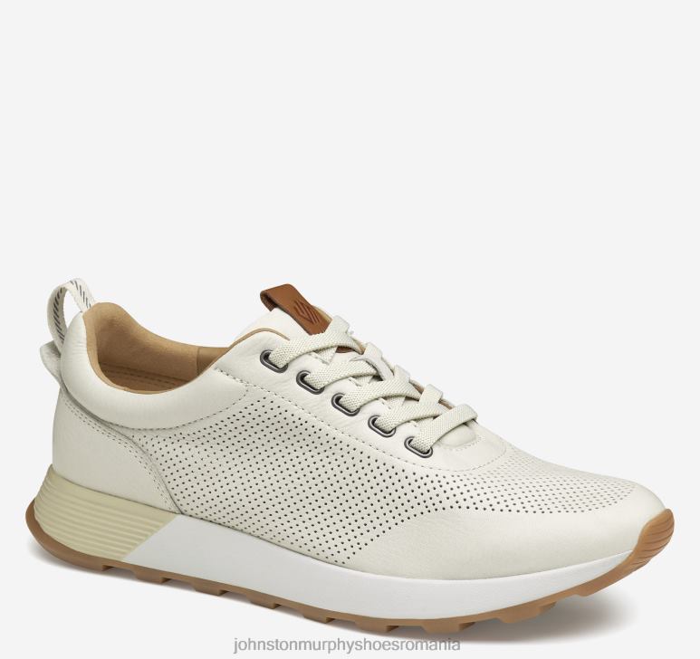 bob plin alb 6FF4F305 bărbați Johnston  Murphy kinnon perfed jogger pantofi