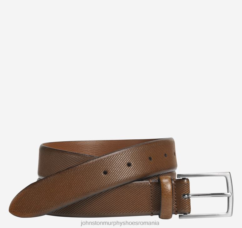 bronzat 6FF4F969 bărbați Johnston  Murphy centură în relief în diagonală accesorii