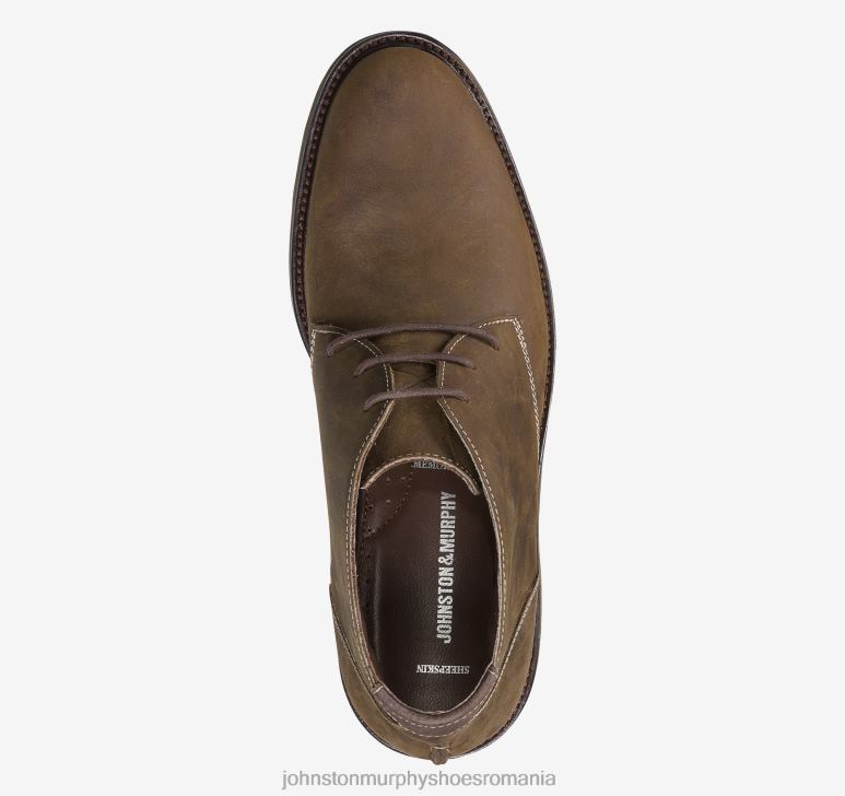 cafea integrală unsă cu ulei 6FF4F165 unisex Johnston  Murphy copeland chukka pantofi