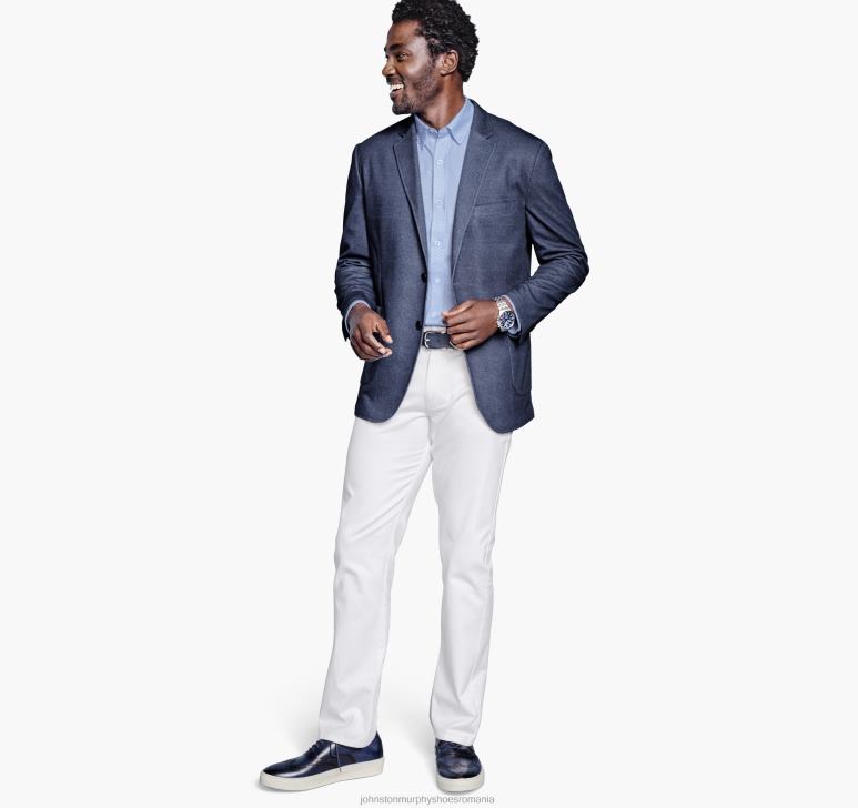 carouri navy Glen 6FF4F525 unisex Johnston  Murphy blazer în carouri xc flex îmbrăcăminte