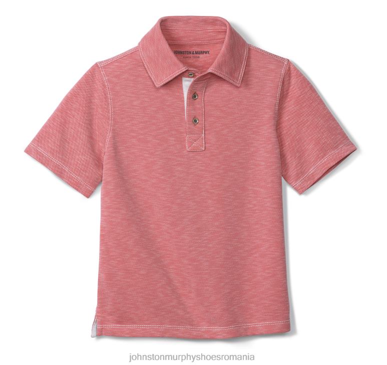 coral 6FF4F1446 băiat Johnston  Murphy polo vintage pentru băieți îmbrăcăminte