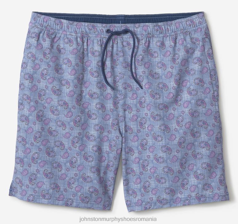 craniu navy multi paisley 6FF4F680 bărbați Johnston  Murphy pantaloni scurți de baie îmbrăcăminte