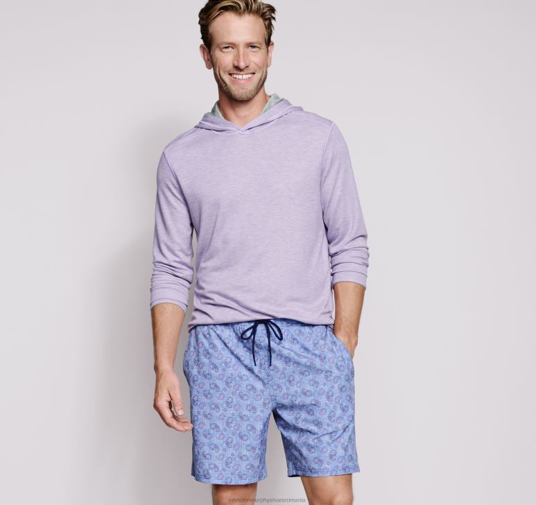 craniu navy multi paisley 6FF4F680 bărbați Johnston  Murphy pantaloni scurți de baie îmbrăcăminte