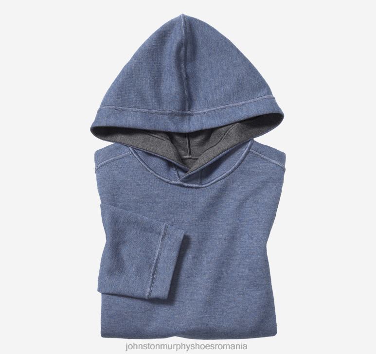 cărbune/albastru 6FF4F1374 băiat Johnston  Murphy hanorac solid reversibil pentru băieți îmbrăcăminte