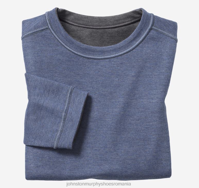 cărbune/albastru 6FF4F1380 băiat Johnston  Murphy crewneck solid reversibil pentru baieti îmbrăcăminte