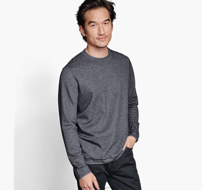cărbune/albastru 6FF4F659 unisex Johnston  Murphy decolteu reversibil cu maneci lungi îmbrăcăminte