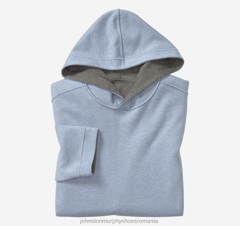 cărbune/albastru deschis 6FF4F601 bărbați Johnston  Murphy hanorac reversibil din tricot îmbrăcăminte