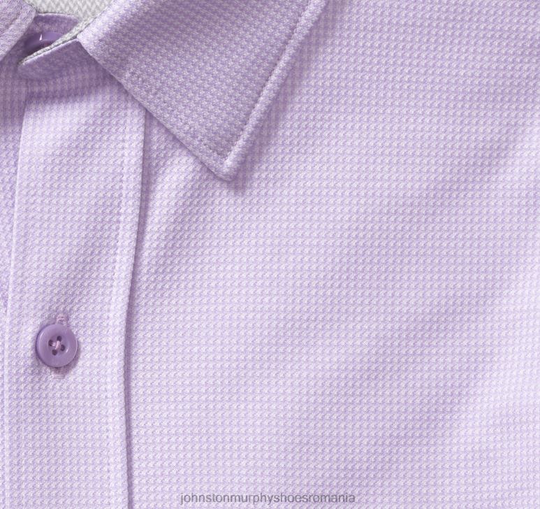 diamant violet 6FF4F602 bărbați Johnston  Murphy cămașă xc flex stretch cu mânecă lungă îmbrăcăminte