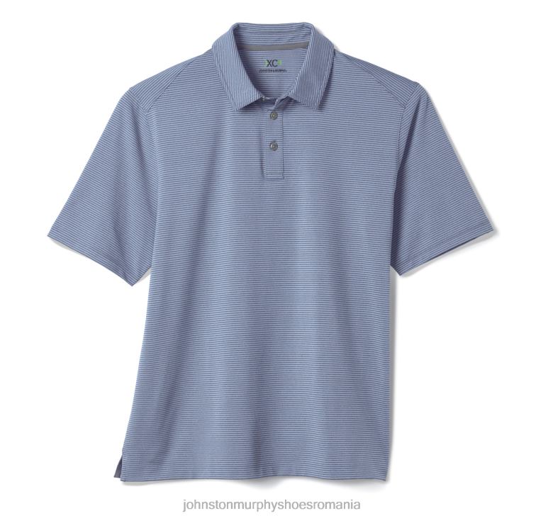 dungă albastru deschis/gri 6FF4F496 bărbați Johnston  Murphy polo de performanță xc4 îmbrăcăminte