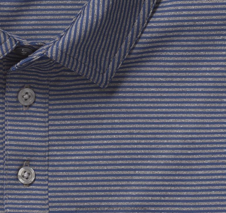 dungă bleumarin/gri 6FF4F412 bărbați Johnston  Murphy polo de performanță xc4 îmbrăcăminte