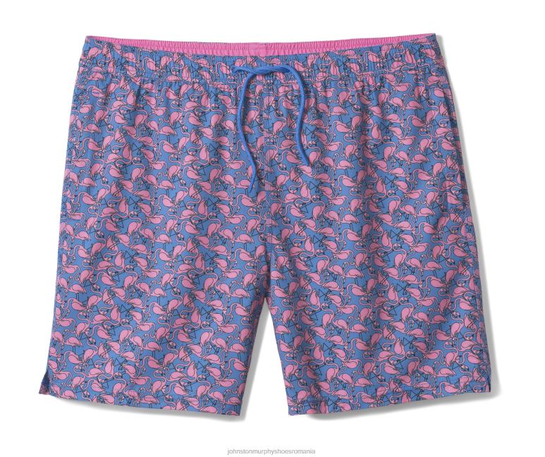 flamingo albastru 6FF4F488 bărbați Johnston  Murphy pantaloni scurți de baie îmbrăcăminte