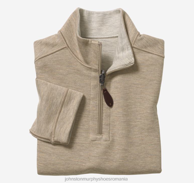 fulgi de ovaz/gri deschis 6FF4F1369 băiat Johnston  Murphy fermoar solid reversibil pentru băieți îmbrăcăminte