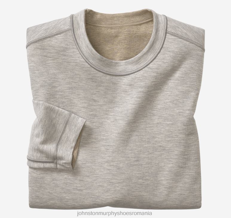 fulgi de ovaz/gri deschis 6FF4F780 unisex Johnston  Murphy decolteu reversibil cu maneci lungi îmbrăcăminte