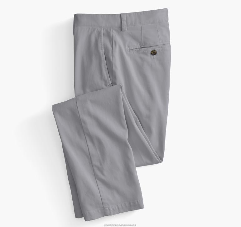 gri deschis 6FF4F498 bărbați Johnston  Murphy pantaloni chino spalati îmbrăcăminte