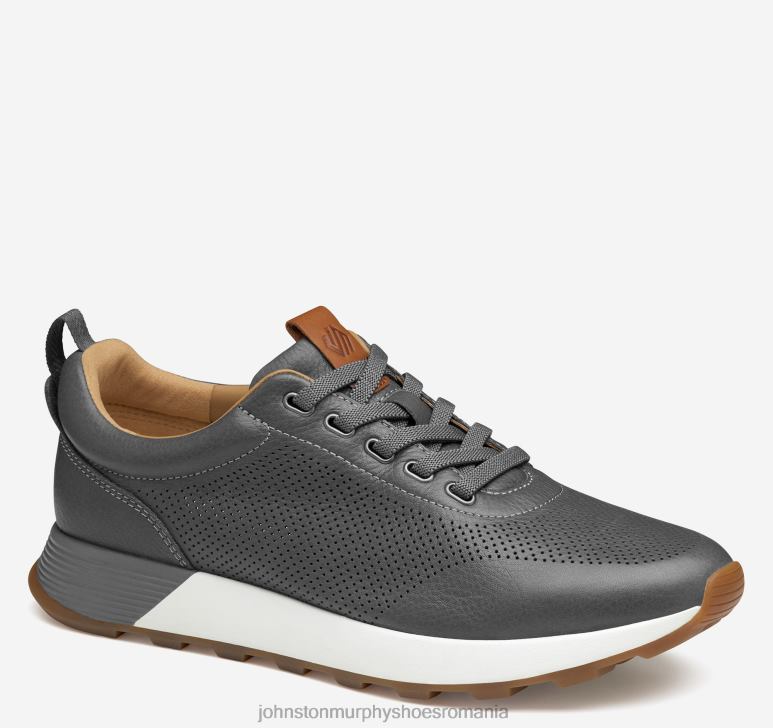 gri plin de cereale 6FF4F327 bărbați Johnston  Murphy kinnon perfed jogger pantofi