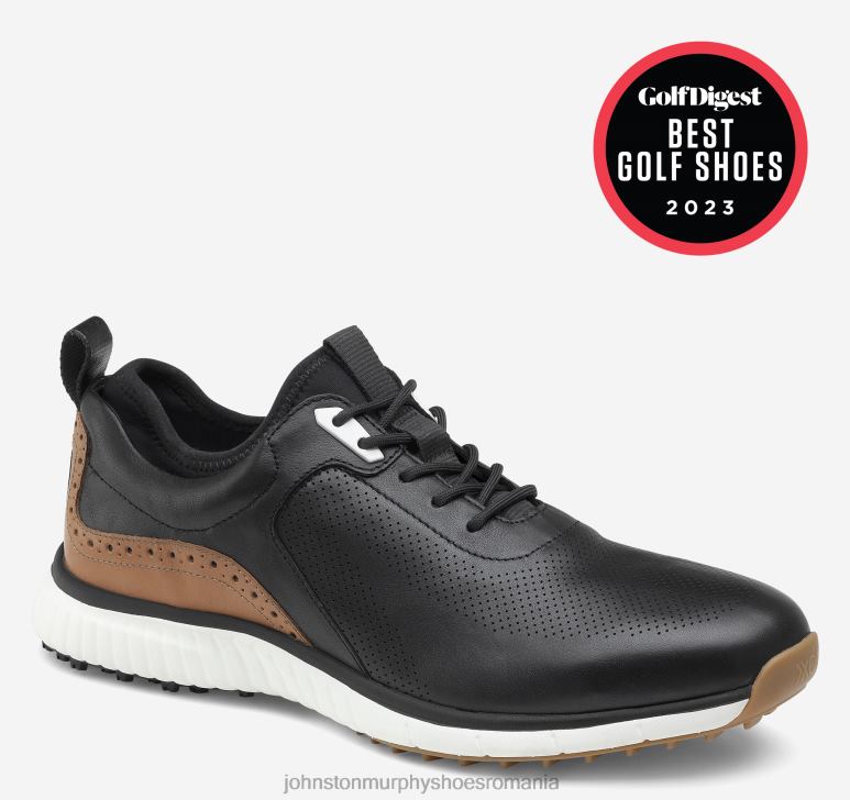 negru rezistent la apa full grain 6FF4F173 bărbați Johnston & Murphy hibrid xc4 h1-luxe pantofi