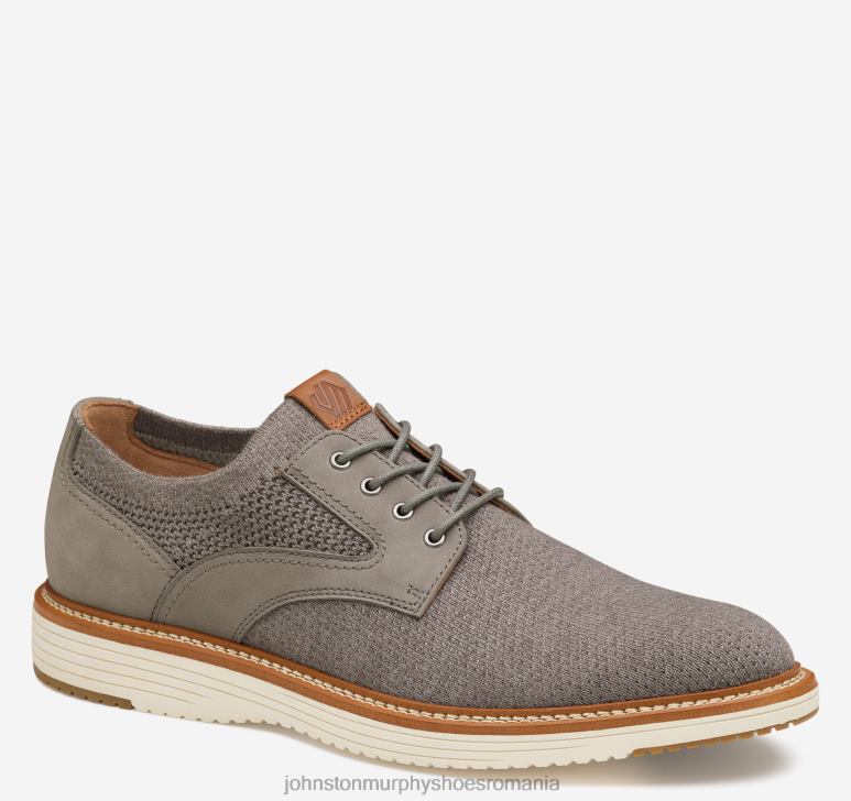 tricot gri 6FF4F161 bărbați Johnston & Murphy upton tricot deget simplu pantofi