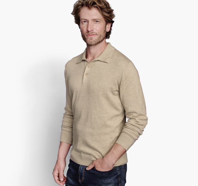 ovaz 6FF4F828 unisex Johnston & Murphy pulover polo îmbrăcăminte
