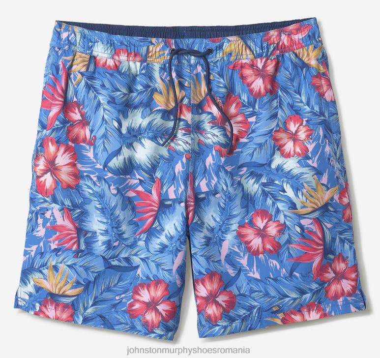 imprimeu floral tropical albastru 6FF4F626 bărbați Johnston  Murphy pantaloni scurți de baie îmbrăcăminte
