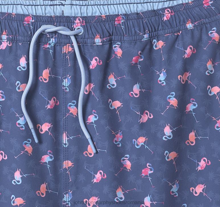 imprimeu multi flamingo bleumarin 6FF4F842 bărbați Johnston  Murphy pantaloni scurți de baie îmbrăcăminte