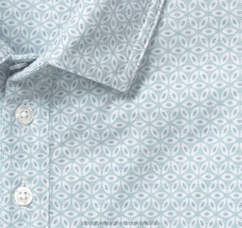 imprimeu verde multi petale 6FF4F647 unisex Johnston  Murphy polo xc4 performance din bumbac piqué îmbrăcăminte