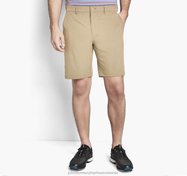 kaki 6FF4F445 bărbați Johnston  Murphy pantaloni scurți de performanță xc4 îmbrăcăminte