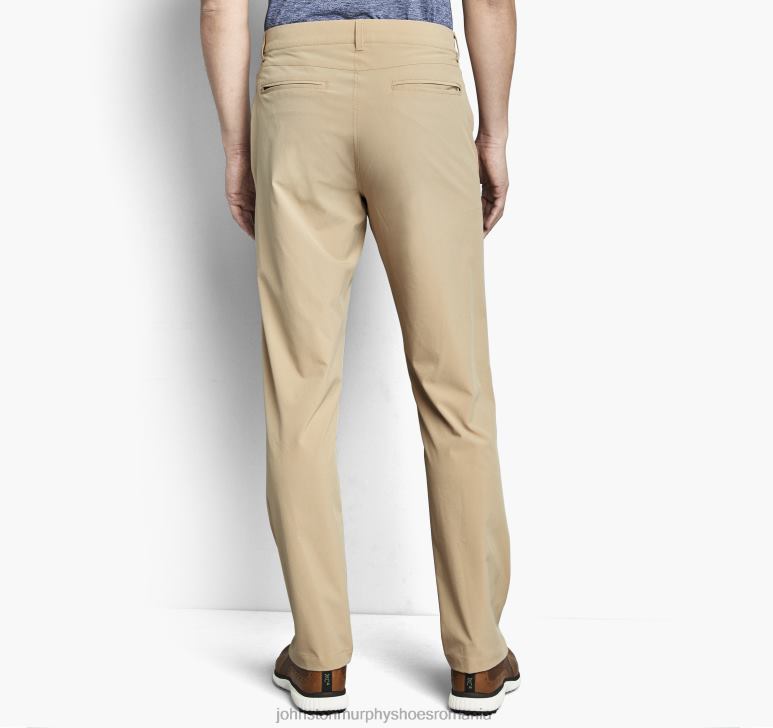 kaki 6FF4F459 bărbați Johnston  Murphy pantaloni de performanta xc4 îmbrăcăminte