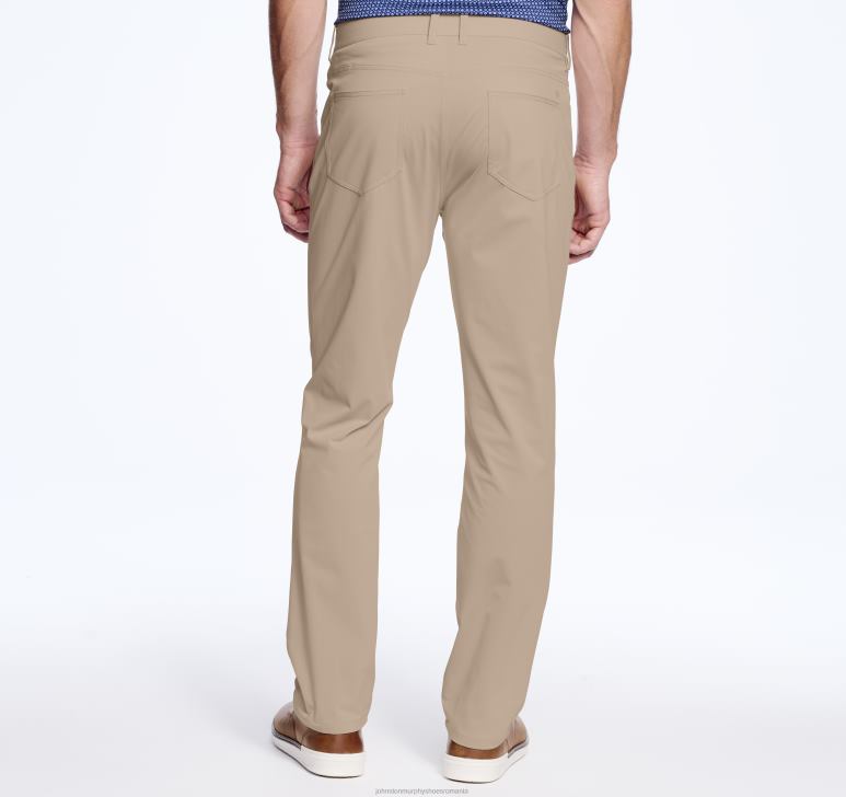 kaki 6FF4F516 bărbați Johnston  Murphy pantaloni xc4 performance cu cinci buzunare îmbrăcăminte