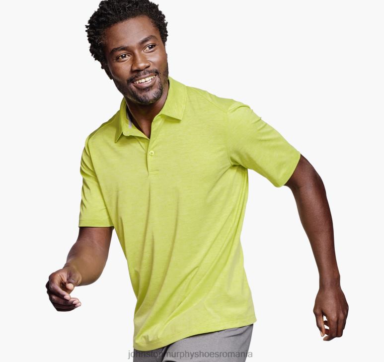 lămâie verde 6FF4F665 bărbați Johnston  Murphy Polo de performanță solidă xc4 îmbrăcăminte