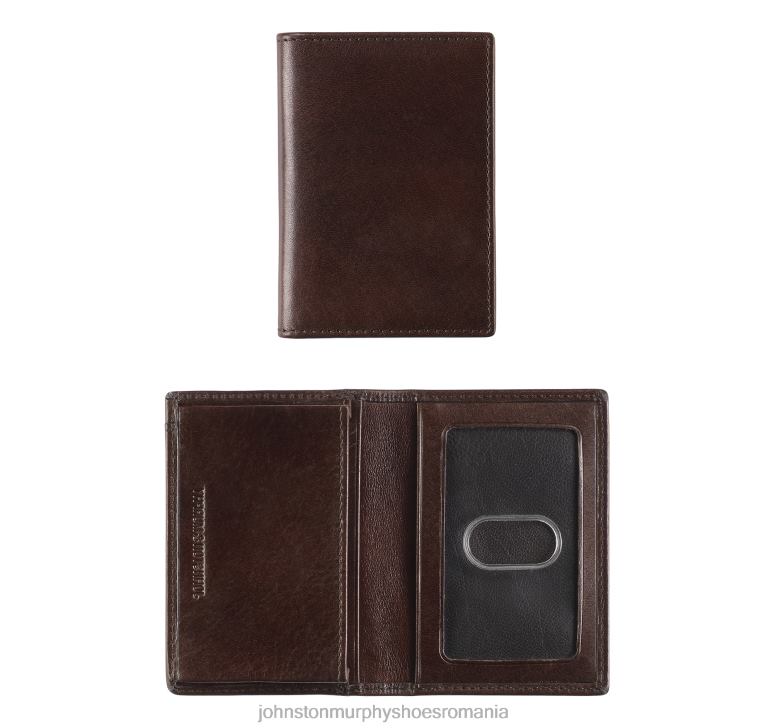 mahon 6FF4F1109 bărbați Johnston  Murphy husă pentru carduri din piele italiană accesorii
